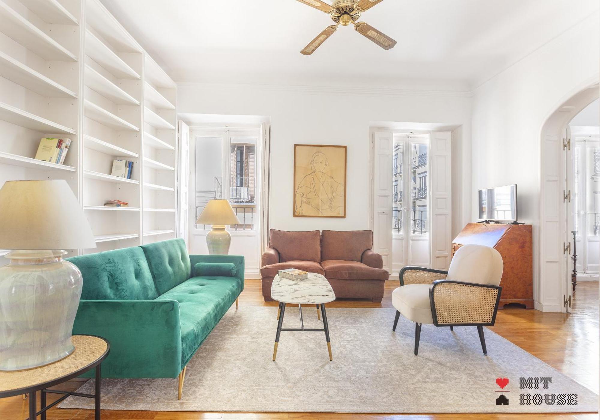 Apartamento Paseo Del Prado II En Madri Exterior foto