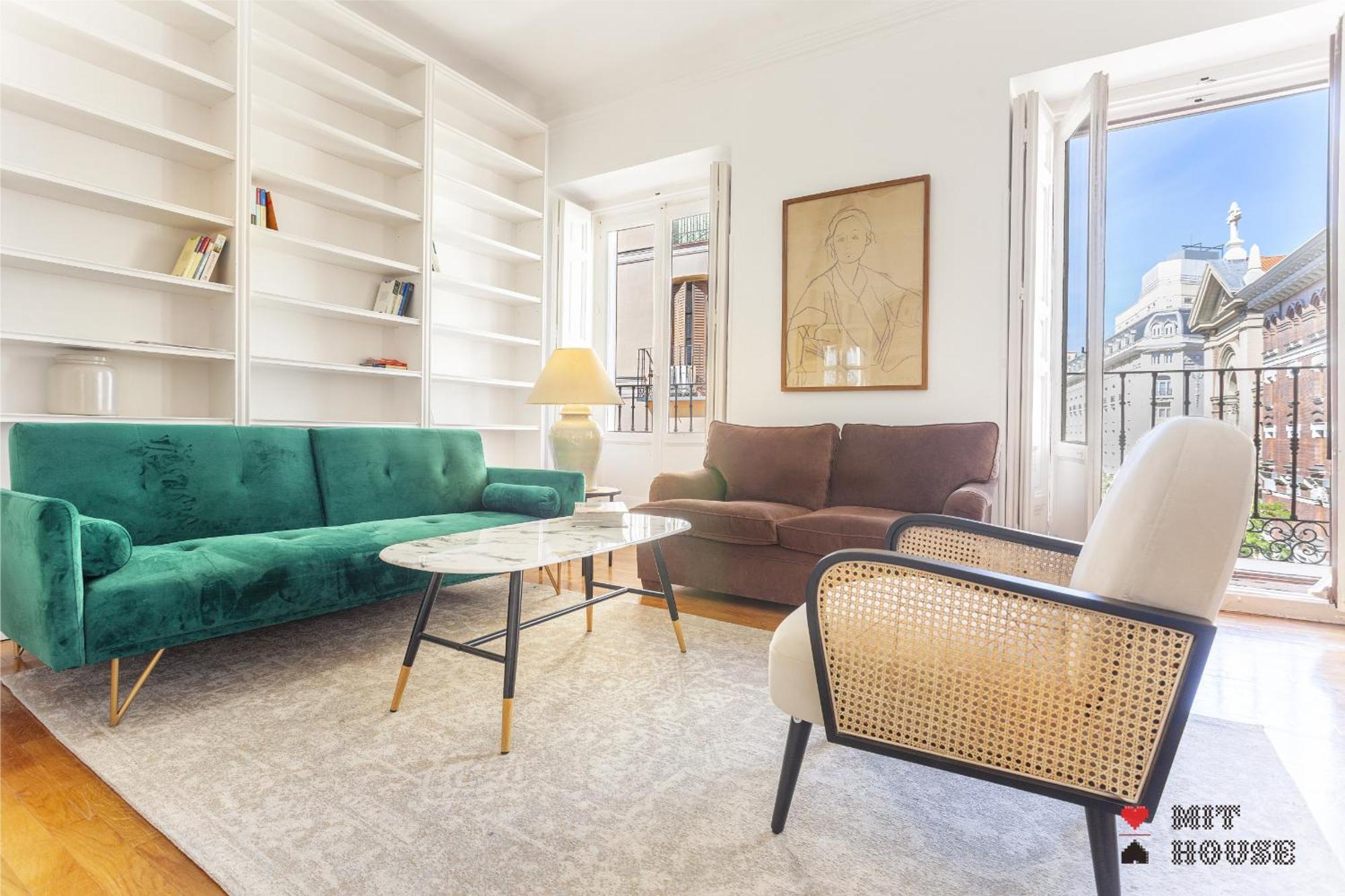 Apartamento Paseo Del Prado II En Madri Exterior foto